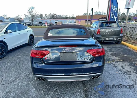 2013 Audi S5 Premium Plus из США, поврежденный, VIN WAUCGAFH0DN001800